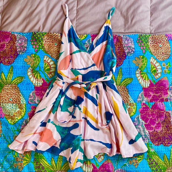 NWT Maaji Fortune Teller Abstract Print Romper - Picture 2 of 13